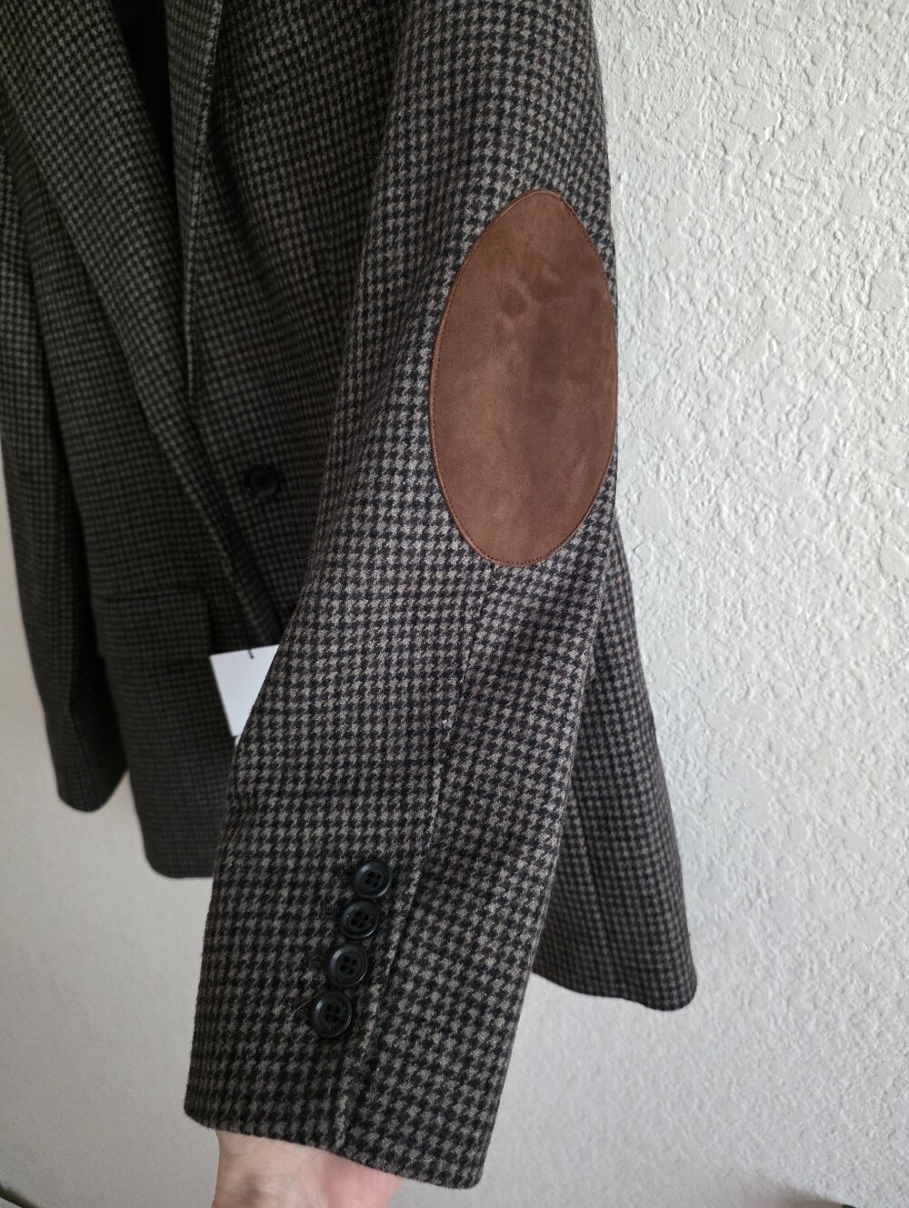ZARA Wool Blend  Blazer Brown Size L - Picture 15 of 16